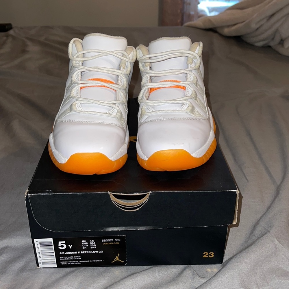 Air Jordan 1- Retro Low GS Citrus!!